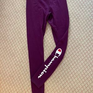Purple champion leggings